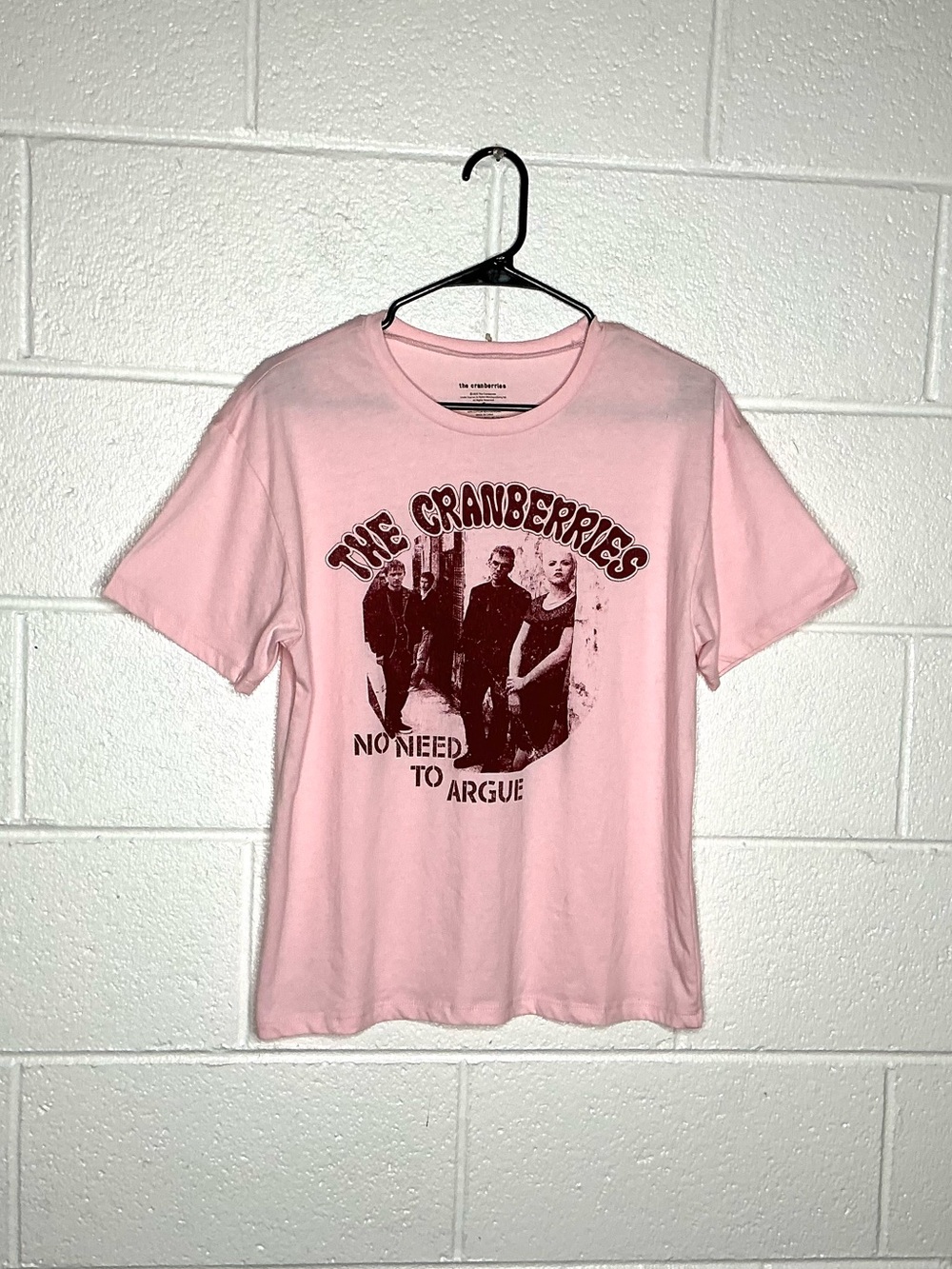 < The Cranberries “No Need To Argue” Graphic Band Tee >